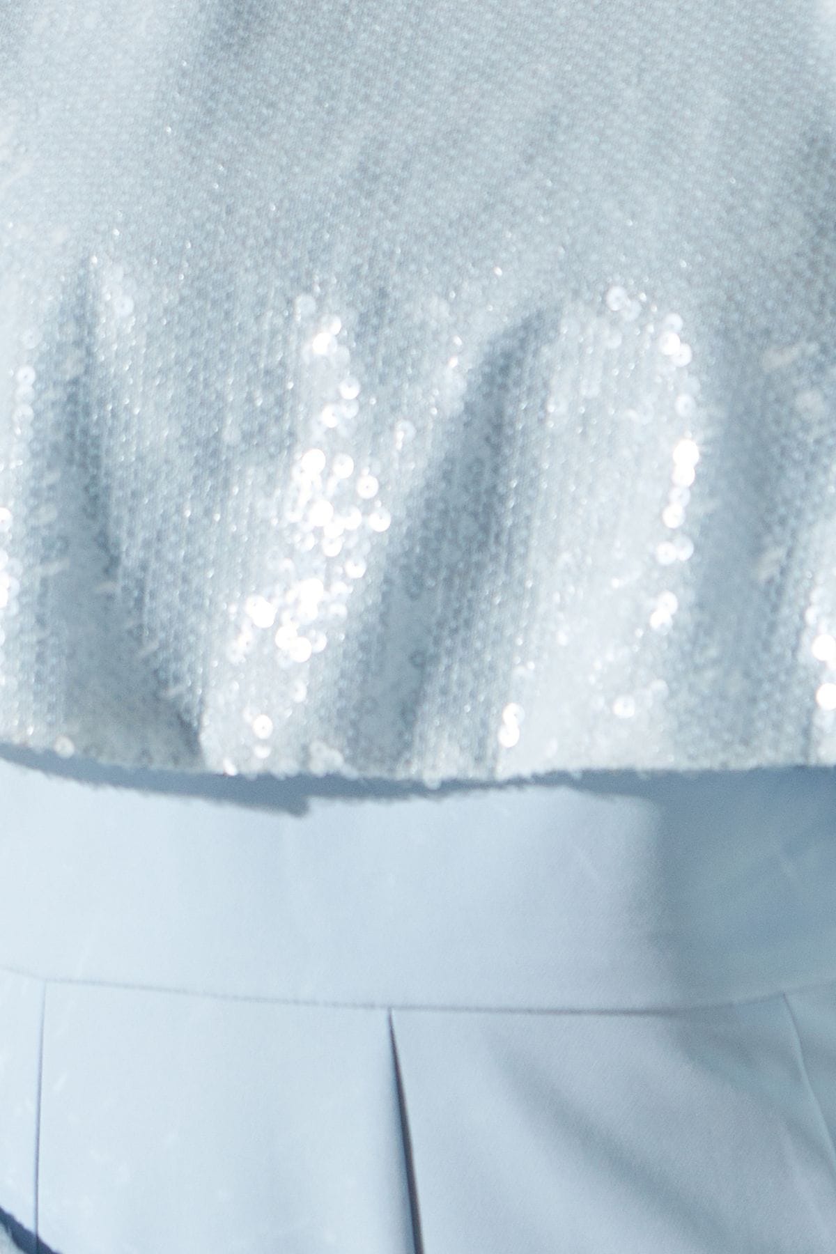 Coast Sequin Cape Jumpsuit Blue image 5