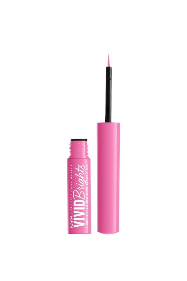 NYX Professional Makeup Vivid Brights Liquid Eyeliner Dont Pink Twice
