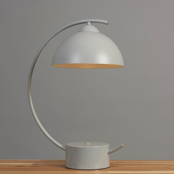 ValueLights Lua Cool Grey Table Lamp