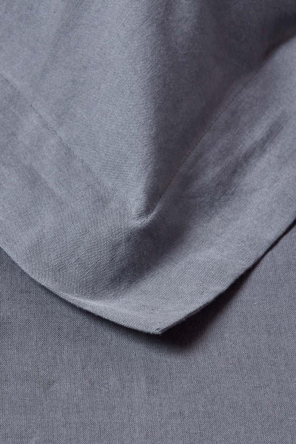 Homescapes Linen Oxford Pillowcase, Standard image 6