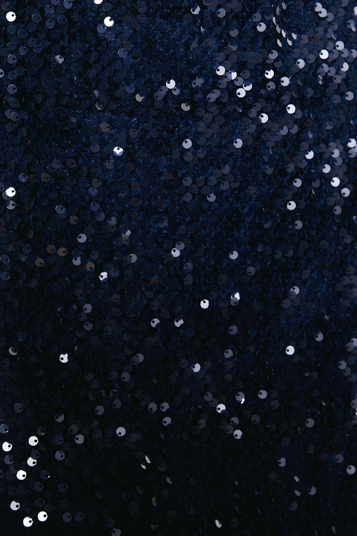 Principles Navy Sequin Velvet Pencil Dress Navy image 5