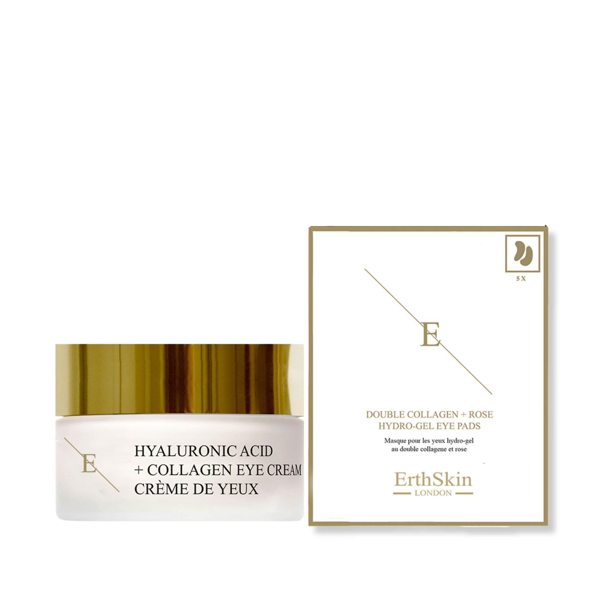Erth Skin London Pro Age Cream 30ml + Double Collagen Rose Hydrogel Eye Pads image 1