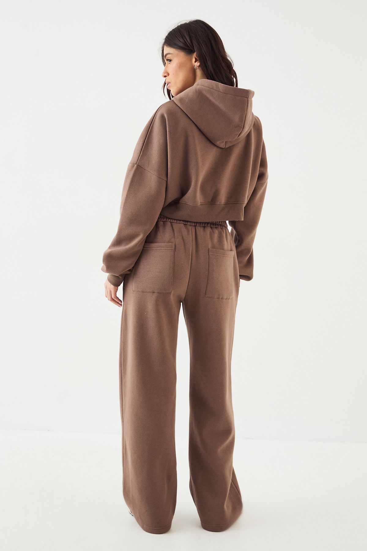 DSGN Studio DSGN Studio Straight Leg Jogger Mocha image 2