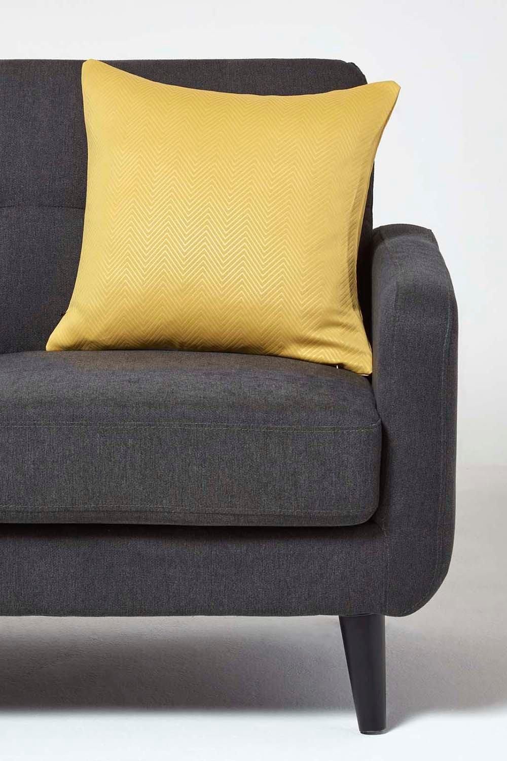 Homescapes Herringbone Cushion Cover image 2