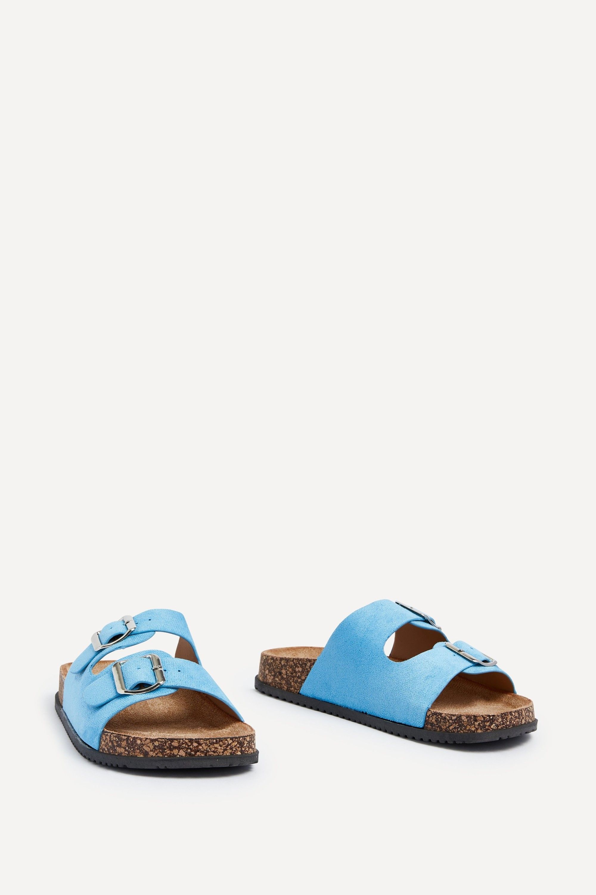 Linzi Echo Blue Double Buckle Sandals image 3