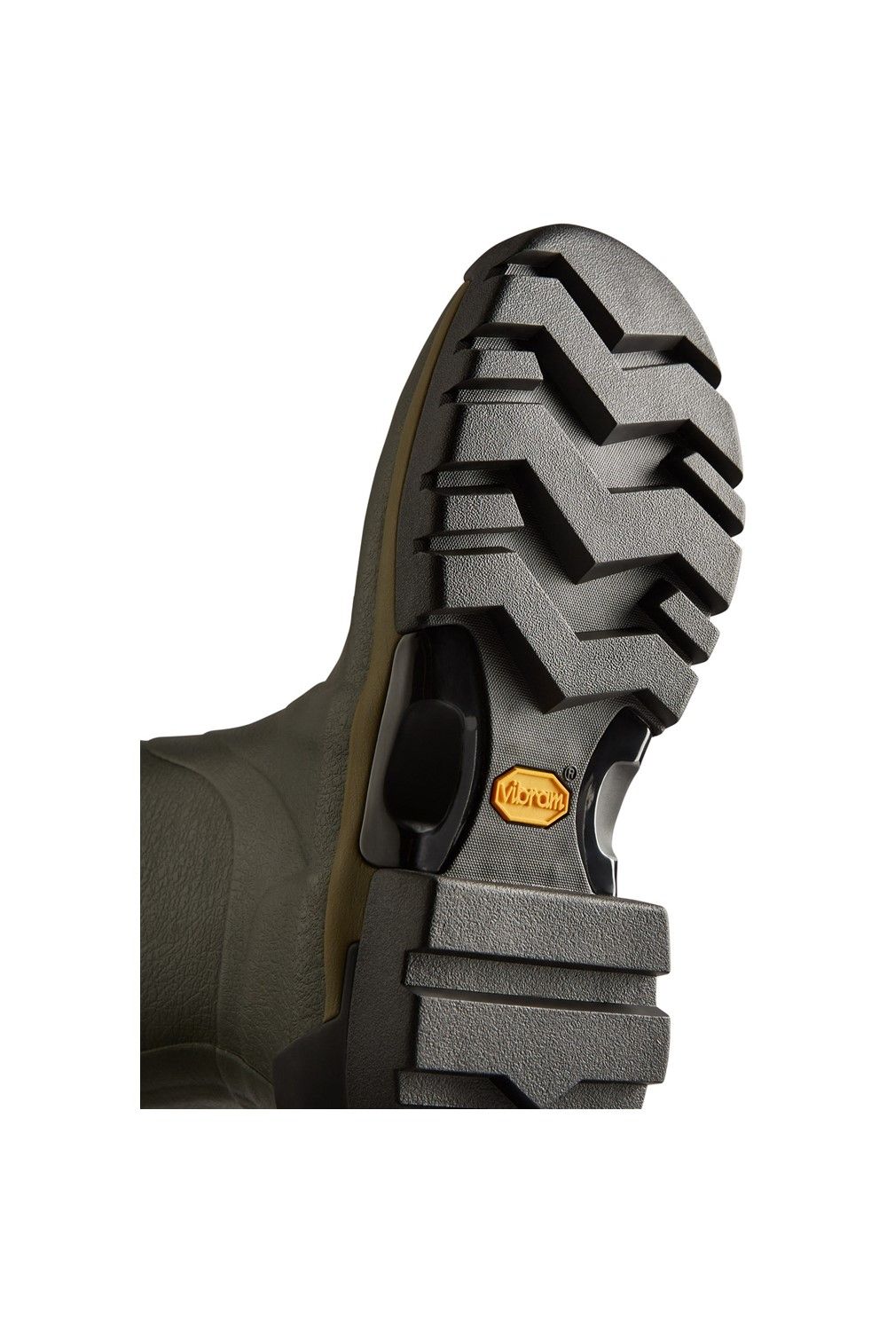 Hunter Dark Green 'Balmoral Adjustable Neoprene Lined' Wellington Boot image 4