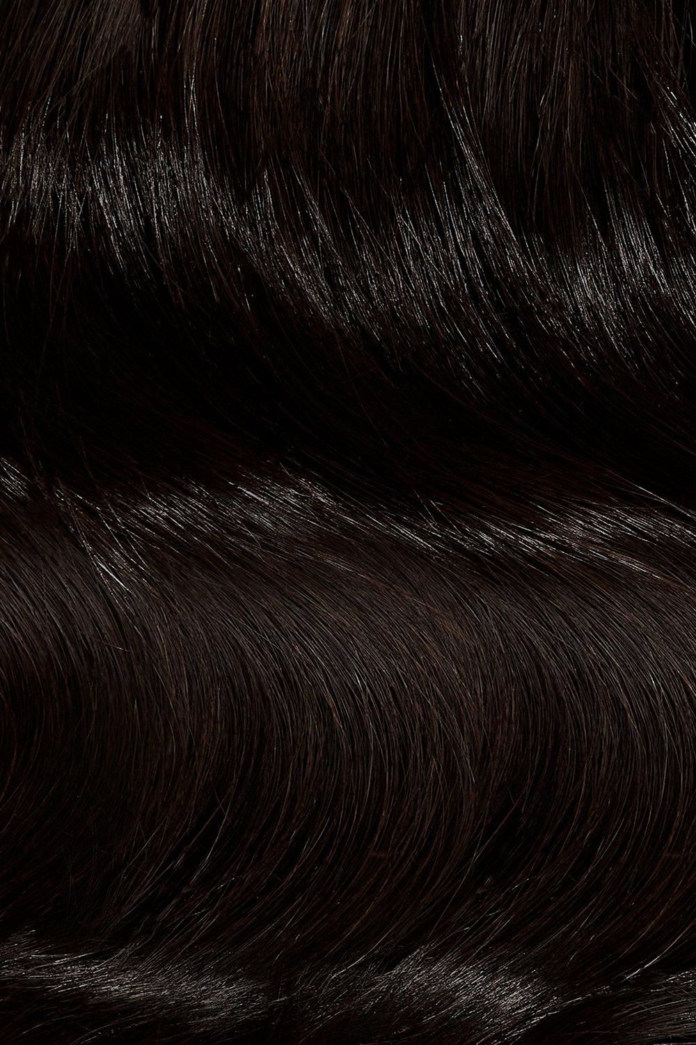 Beauty Works 18'' Deluxe Clip-In Extensions Ebony image 3