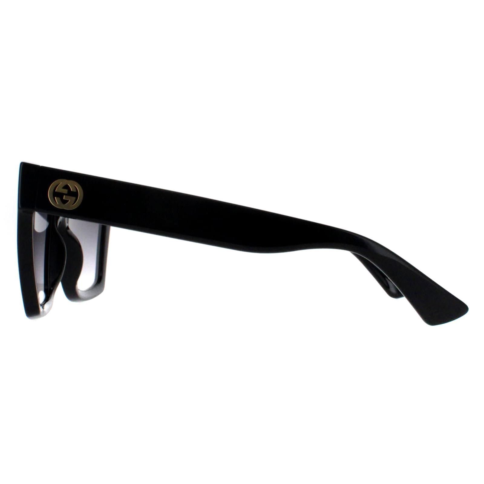 Gucci Square Black Grey Gradient GG1714S image 3