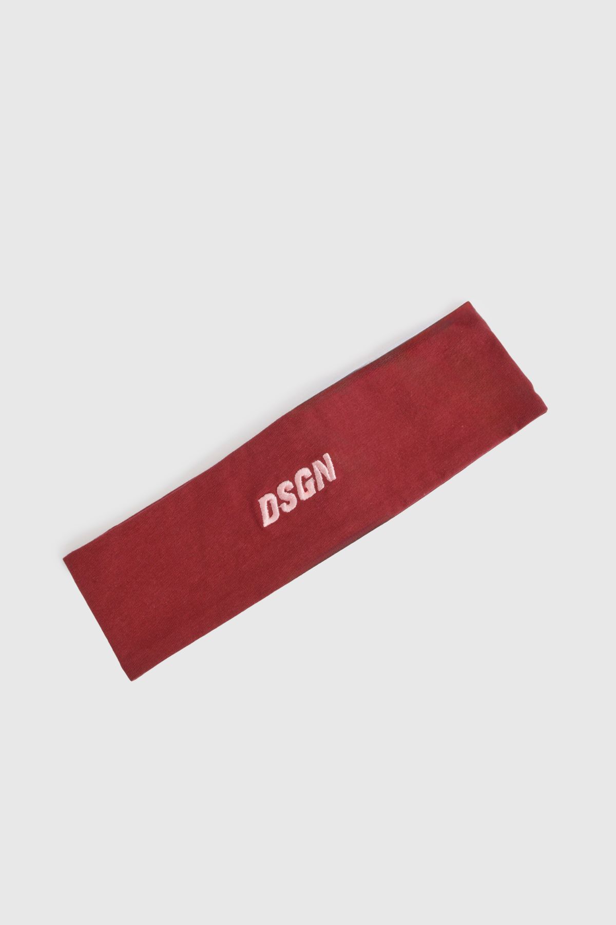 DSGN Studio DSGN Studio Sport Embroidered Headband Burgundy image 2