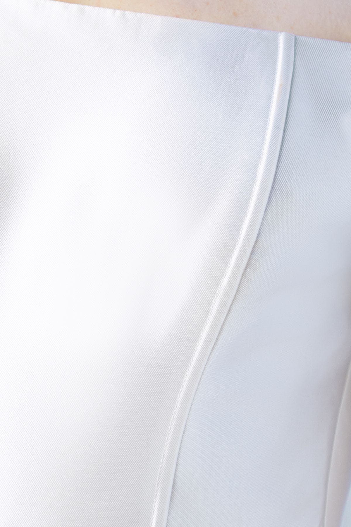 Coast High Low Hem Puffball Wedding Dress Ivory image 6