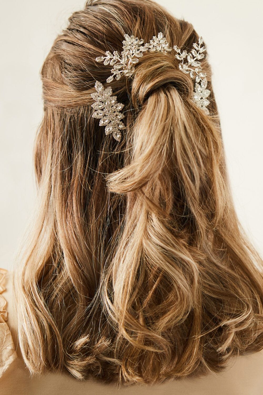 Mood Silver Crystal 4 Pack Hair Pins image 2