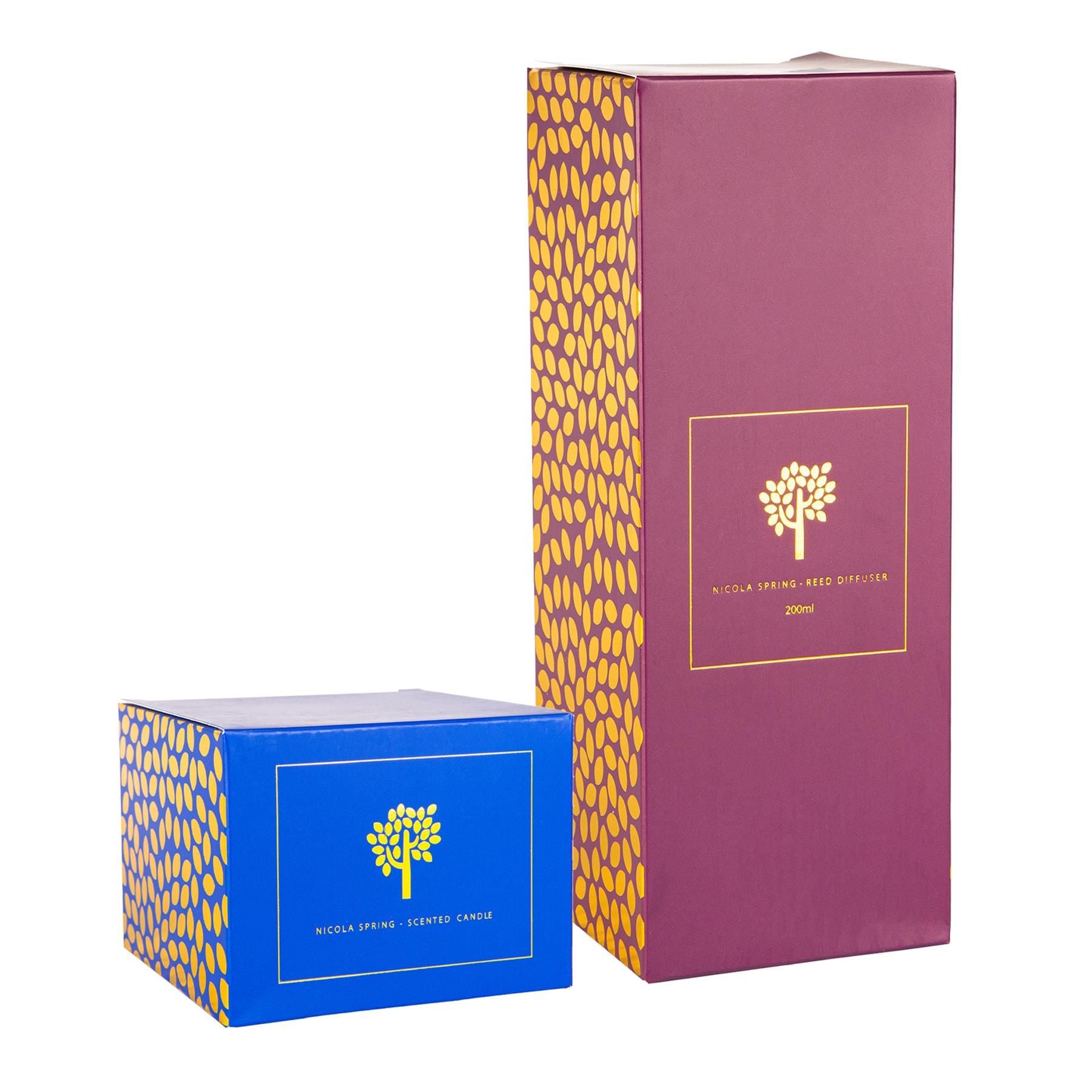 Nicola Spring Cinnamon Orange Candle & Diffuser Gift Set - 350g Jar + 200ml Diffuser image 7