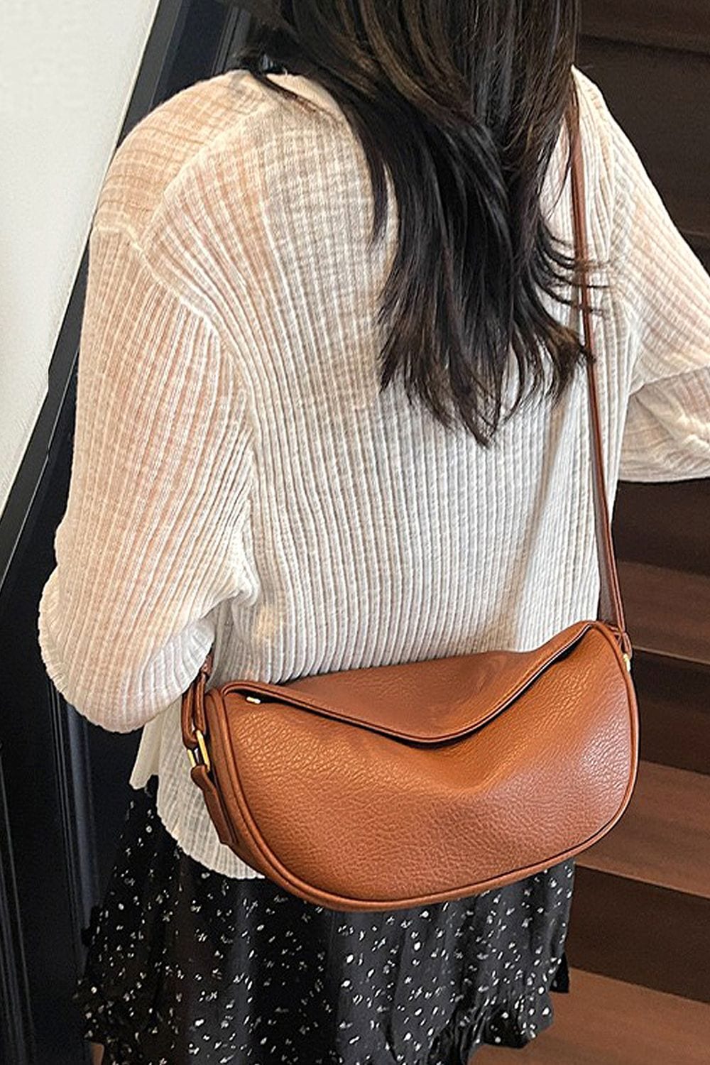 XY London 'Helen' Shoulder Bag with Magnetic Snap and Zip Closure image 2