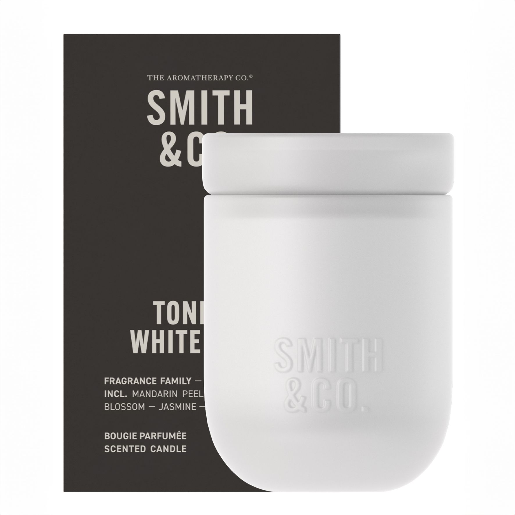 The Aromatherapy Company Smith & Co 250g Candle - Tonka & White Musk image 2