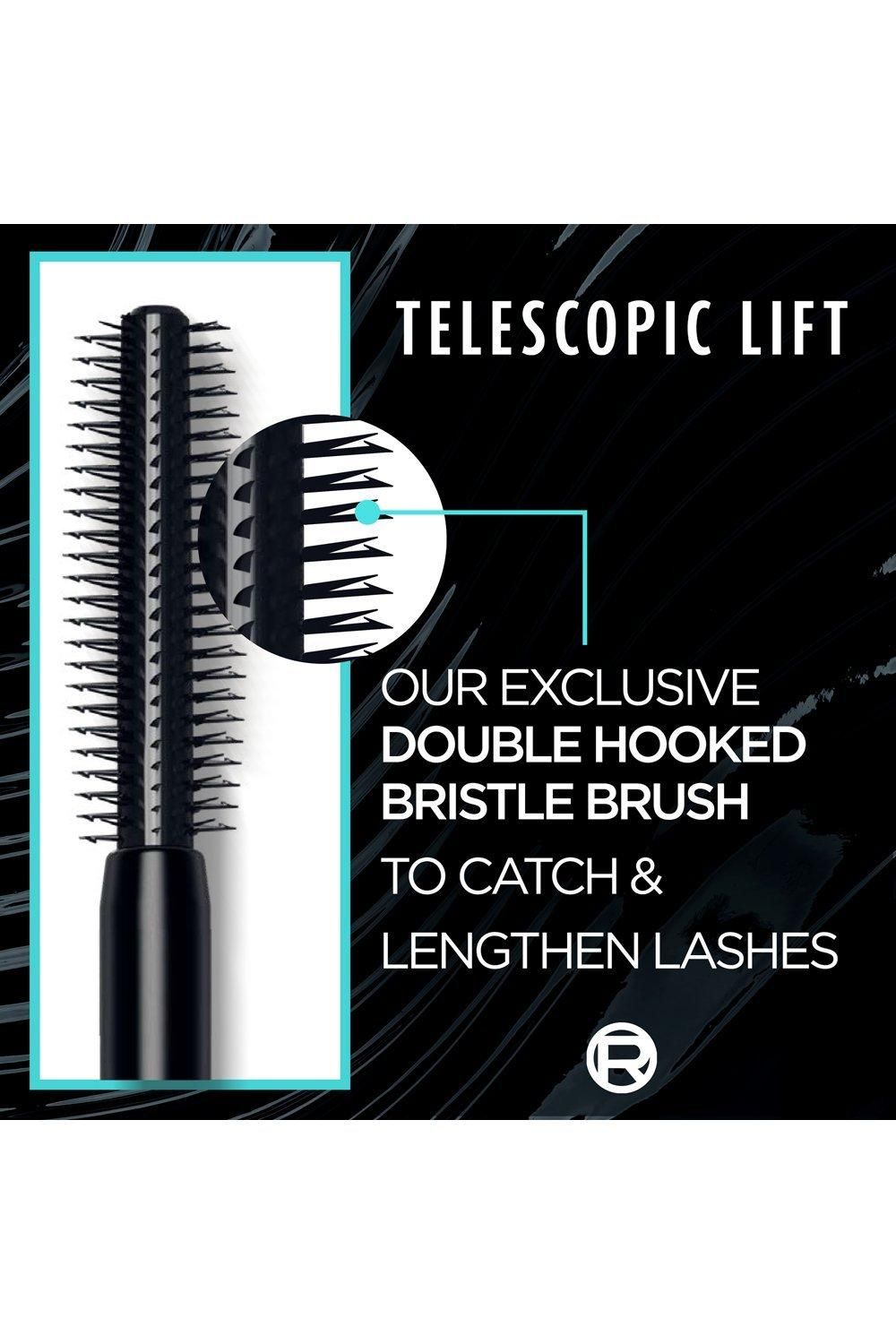 L'Oréal Paris Telescopic Lift Mascara, Waterproof Black image 4