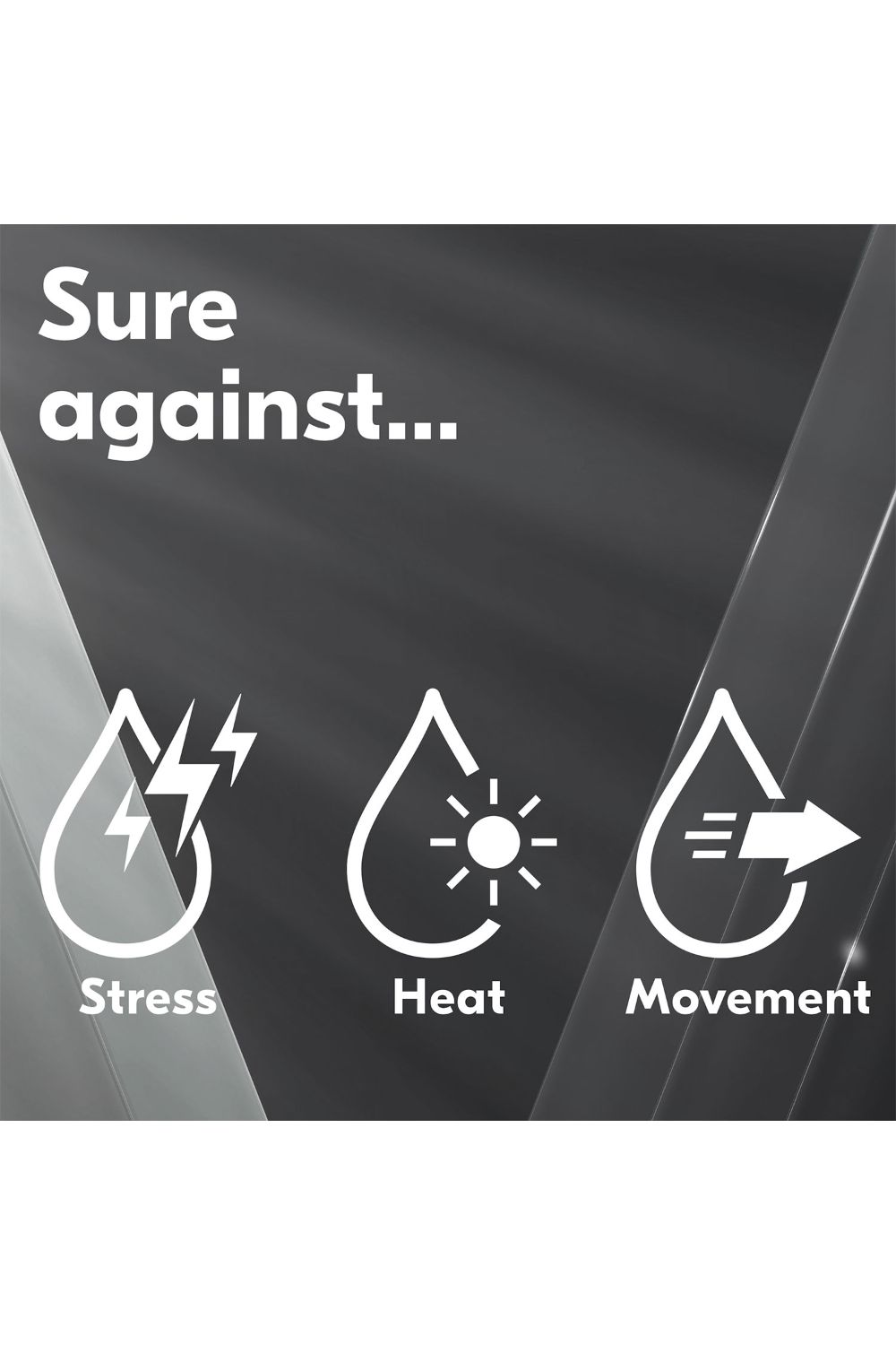 Sure Men Clean Scent or Sports Active 'Deodorant' Stick, 3x45ml image 4