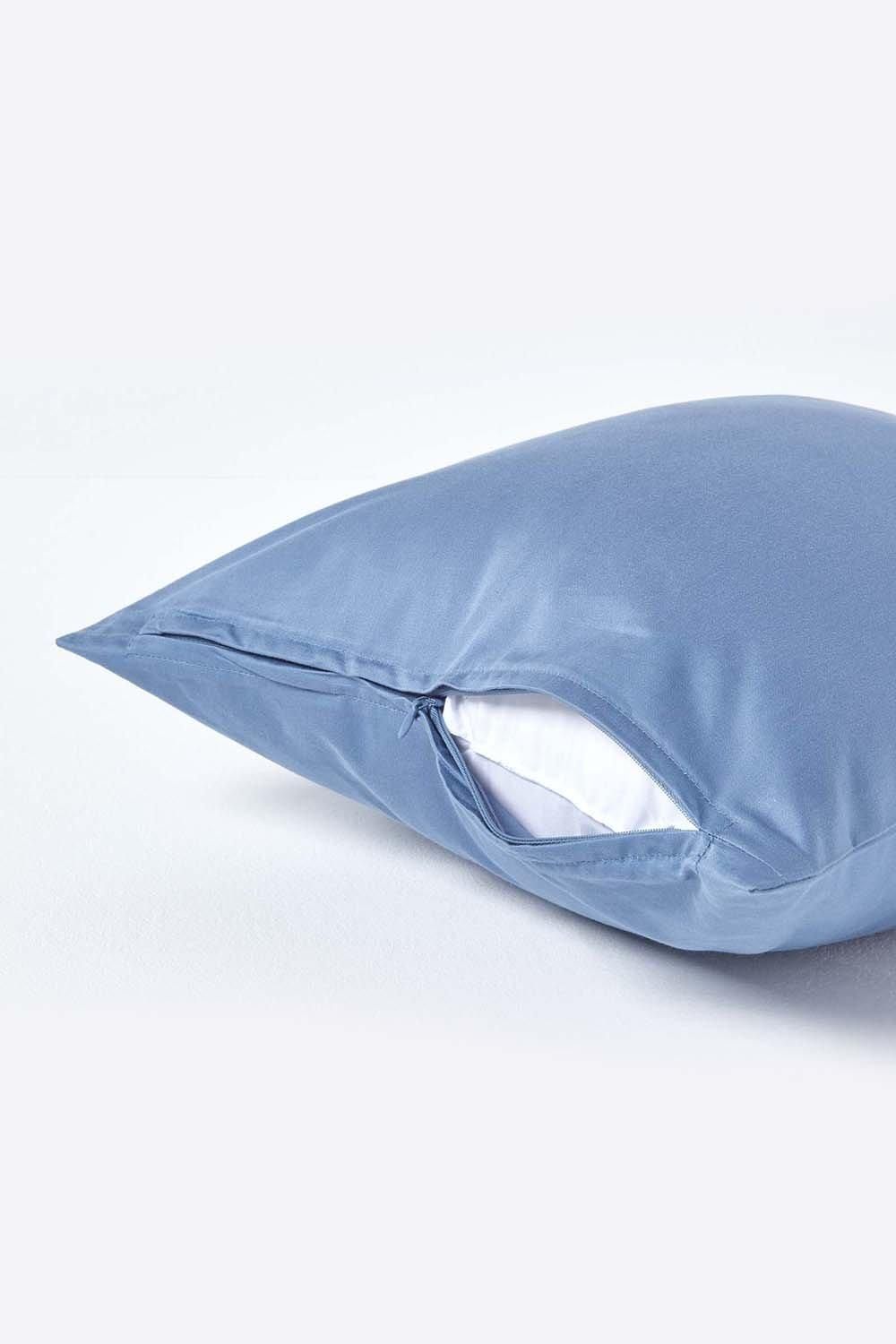 Homescapes Continental Egyptian Cotton Pillowcase 1000 TC, 40 x 40 cm image 3