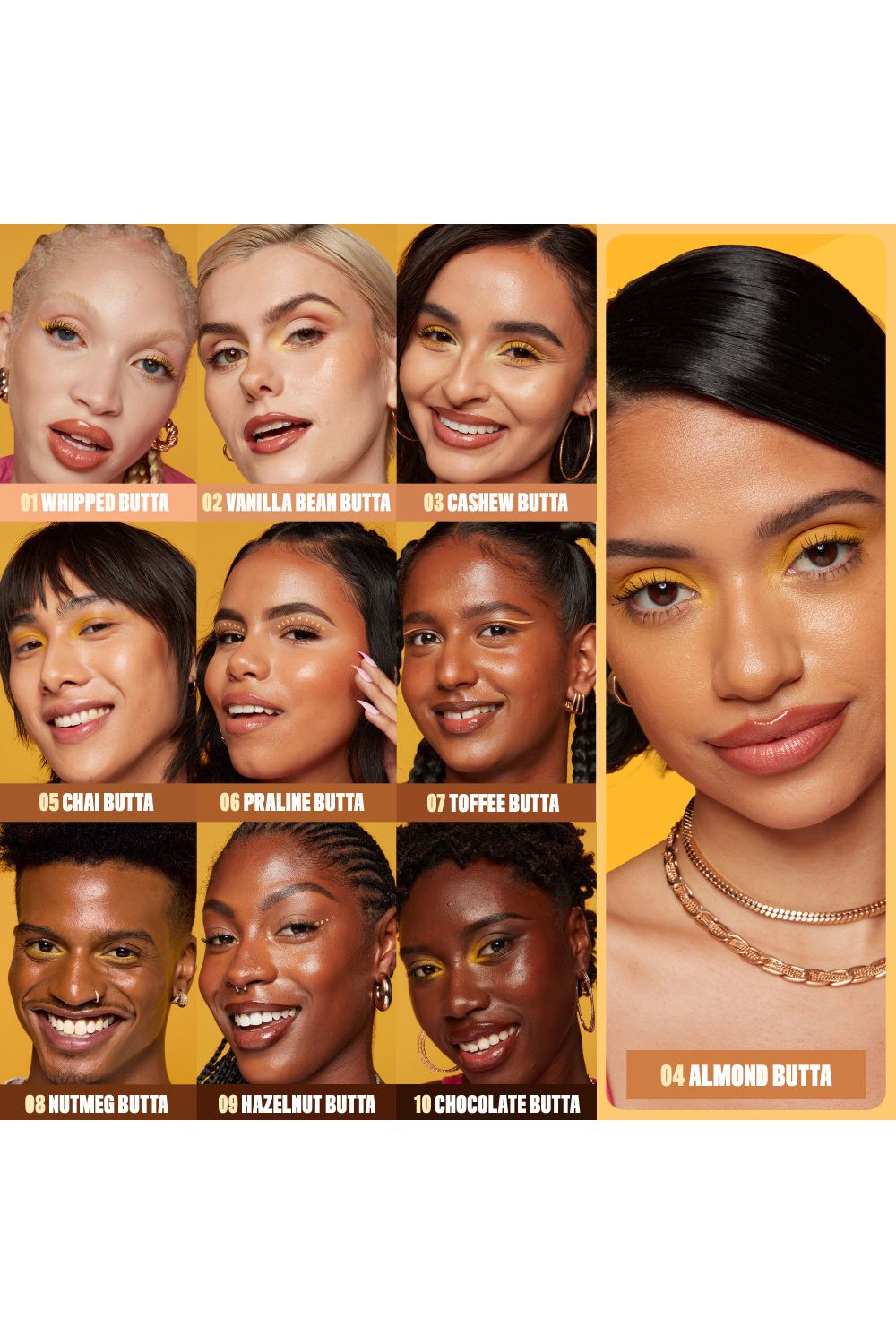 NYX Professional Makeup Buttermelt Glaze Soft Glow Skin Tint + SPF/FPS 30 30ml Almond Butta image 7