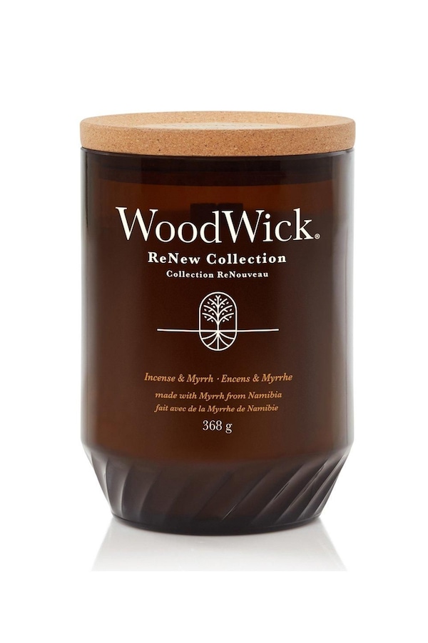 Woodwick Incense & Myrrh Renew Large Candle Multi