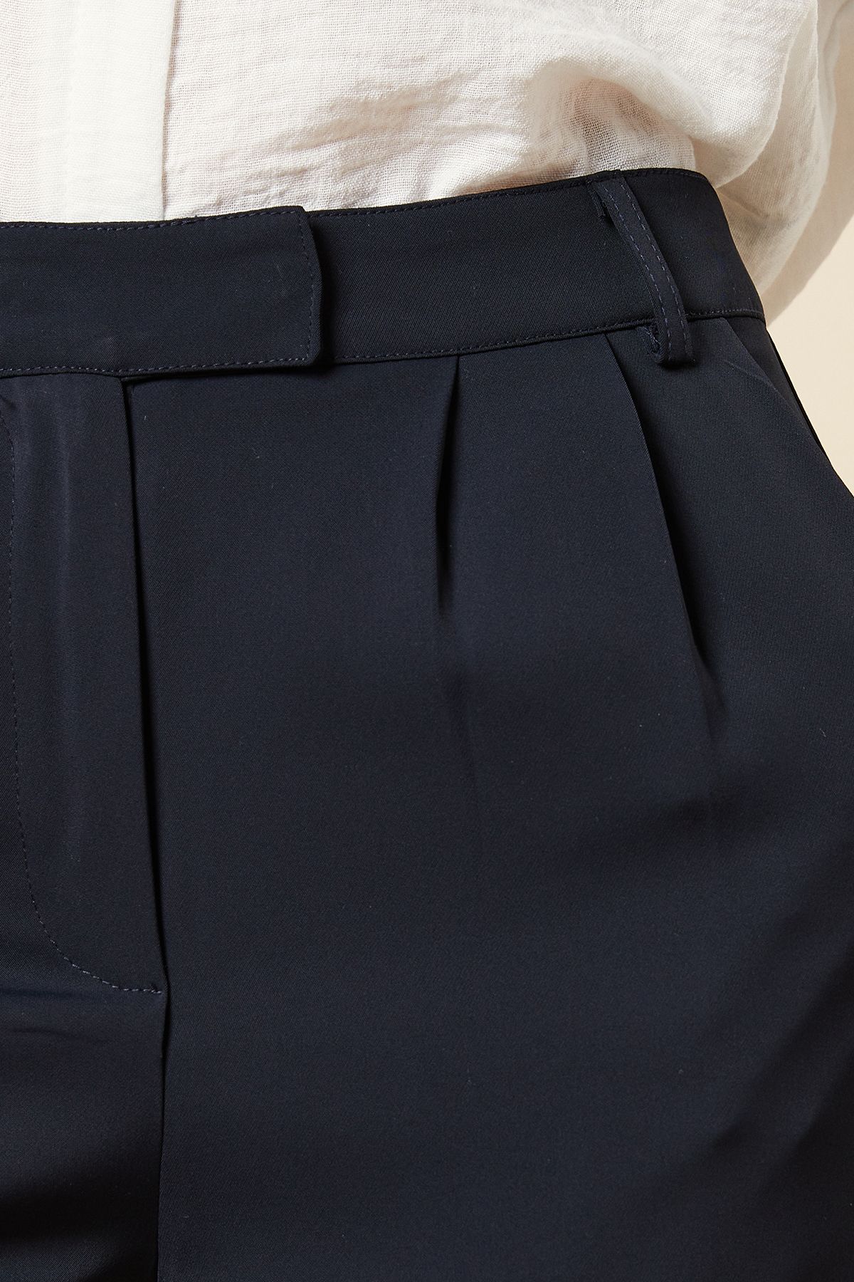 Dorothy Perkins Straight Leg Trousers Navy image 5
