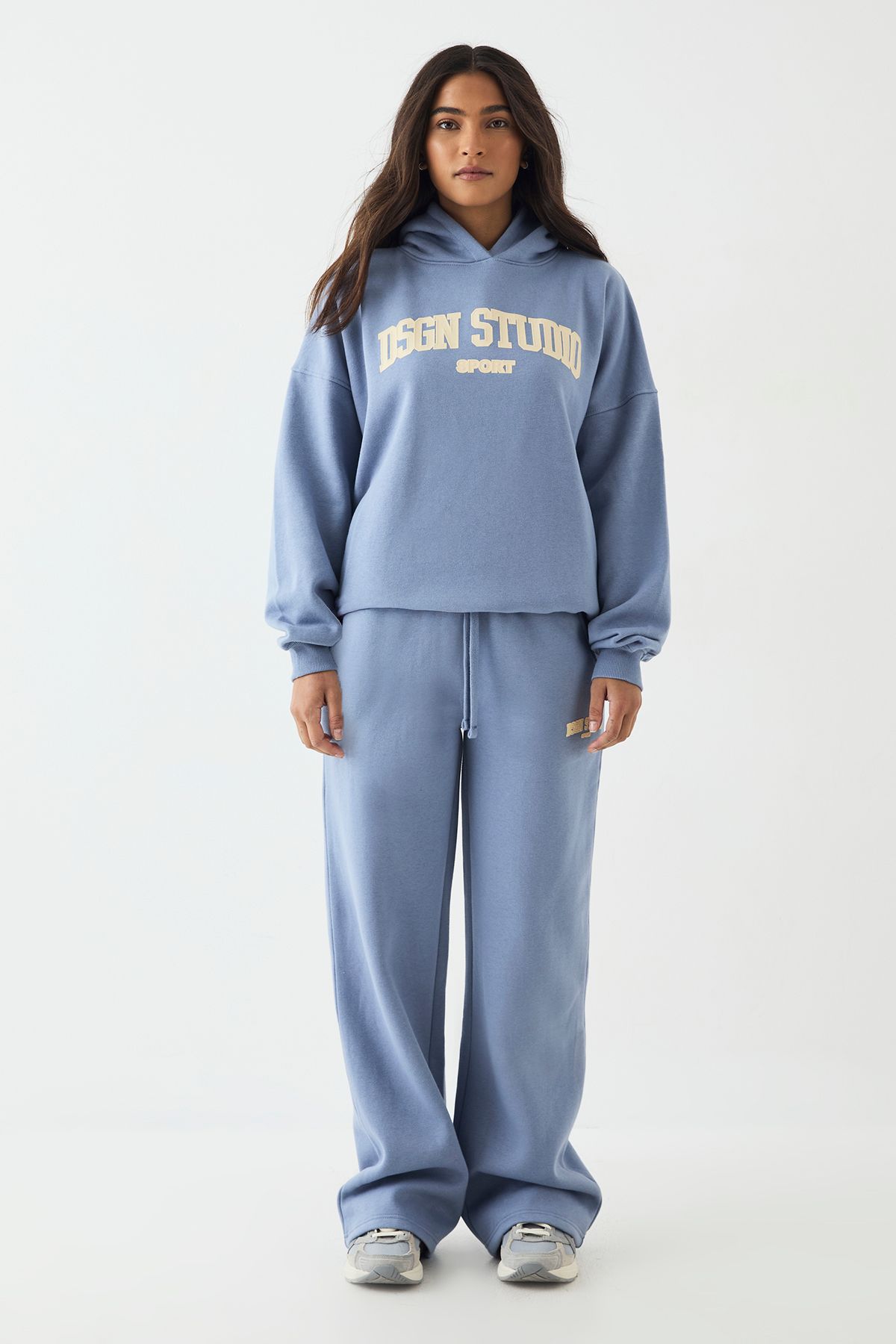 DSGN Studio DSGN Studio Oversized Hooded Tracksuit Blue image 5