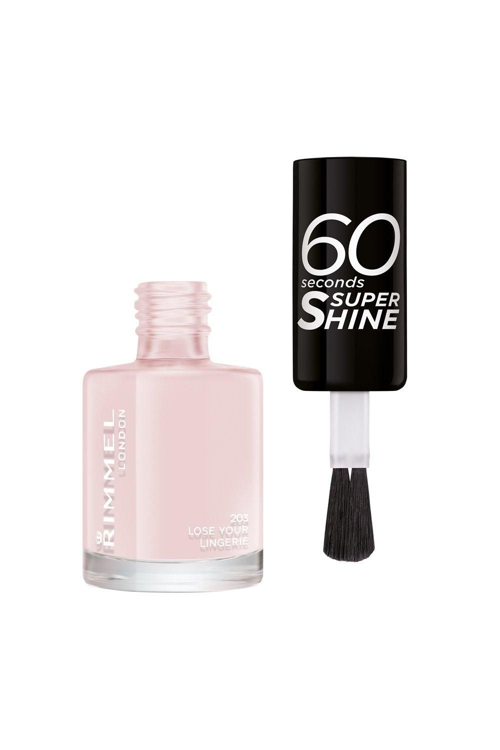Rimmel London 60 Seconds Super Shine Nail Polish Lose Your Lingerie image 3