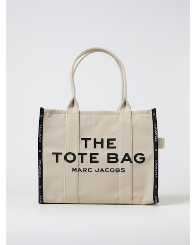 Marc Jacobs The Tote Bag Canvas Tote Wo - Sand