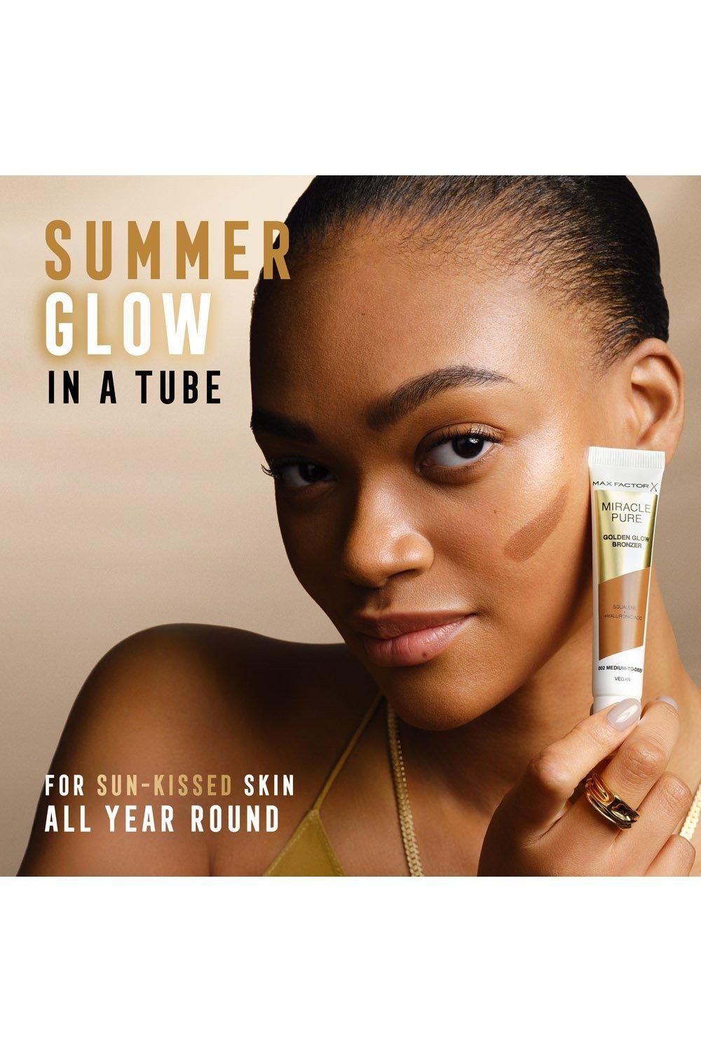 Max Factor Miracle Pure Golden Glow Bronzer Light To Medium image 5