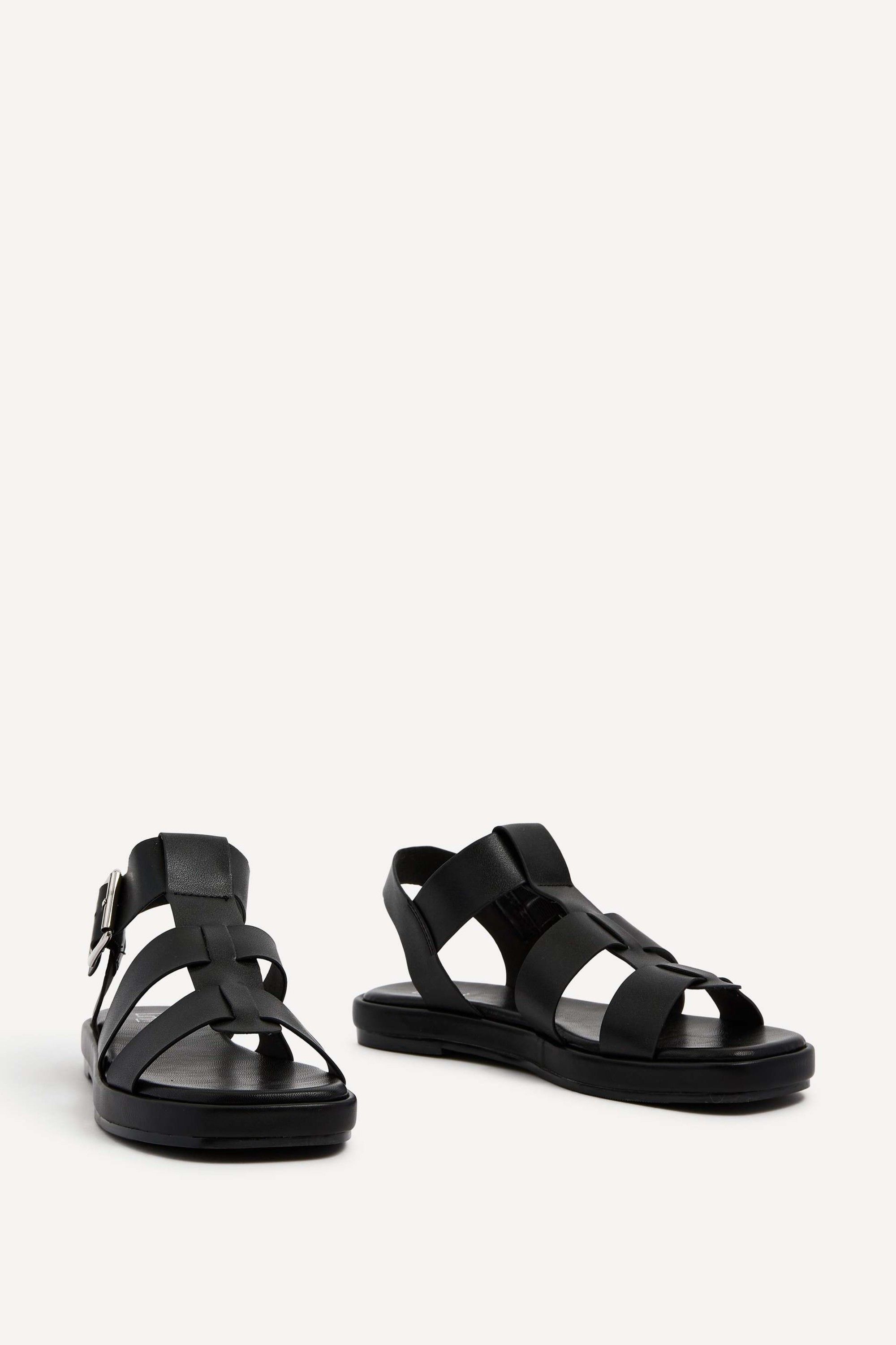 Linzi Camden Black Gladiator Sandals image 3