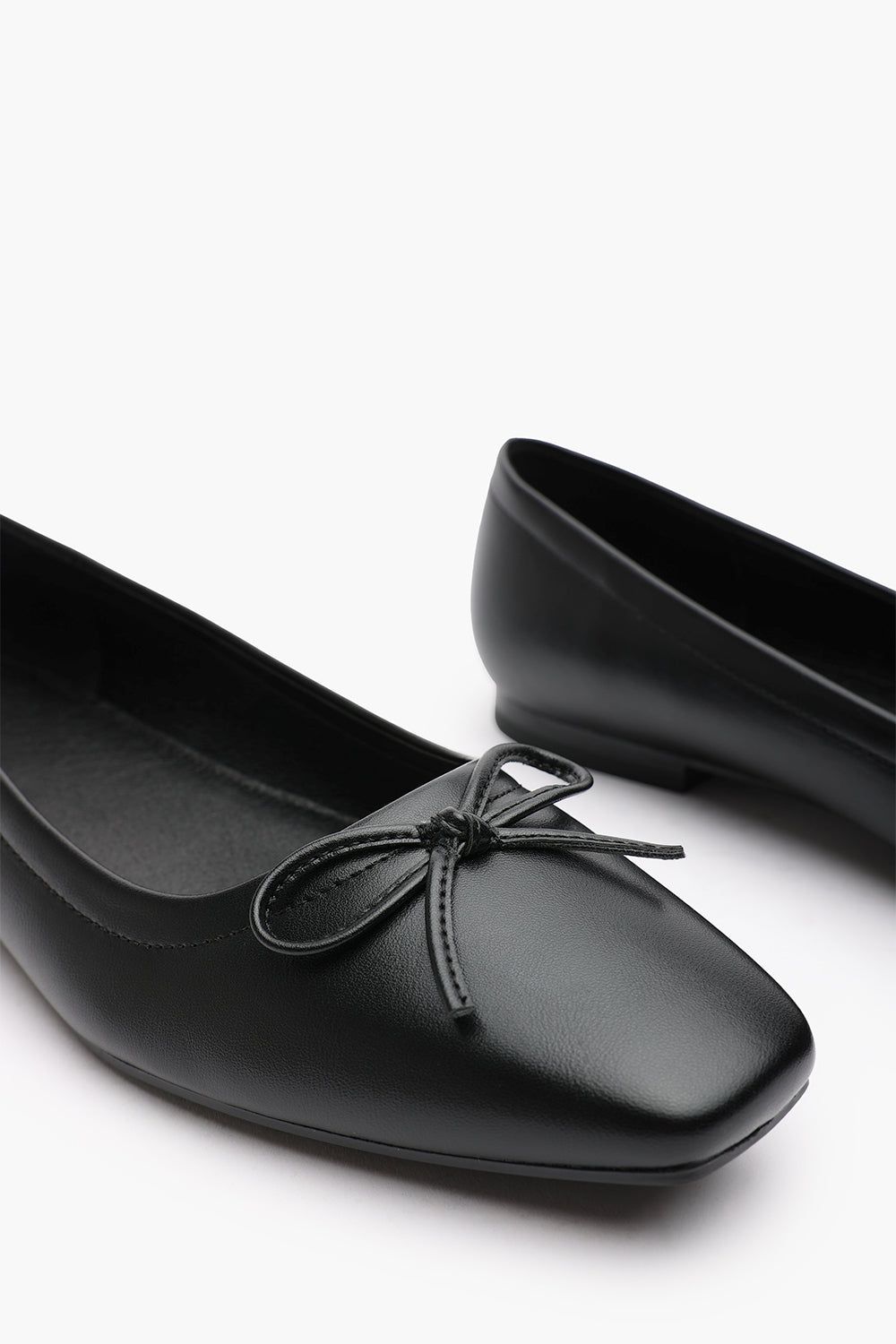 Where's That From 'Mira' Suede Ballet Flats With Front Bow Detail image 5