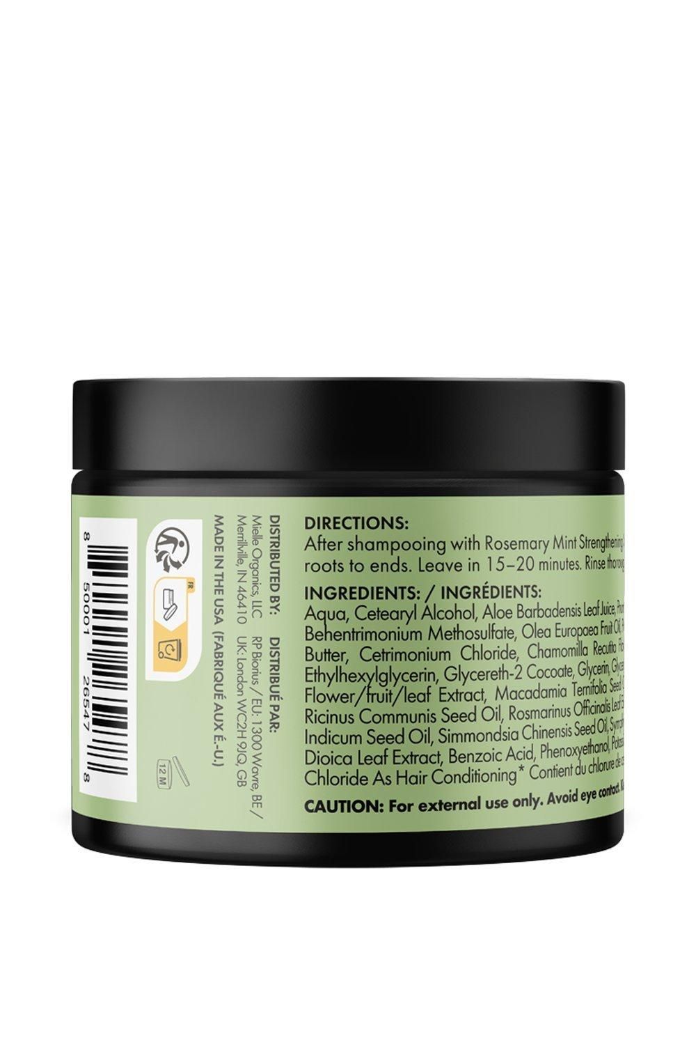 Mielle Rosemary Mint Strengthening Hair Masque 340ml Multi image 2
