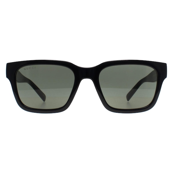 Gucci Square Shiny Black Grey GG1857S