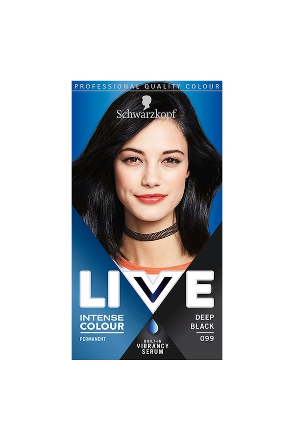 Schwarzkopf Live Intense Colour 'Hair Dye' 099 Deep Black