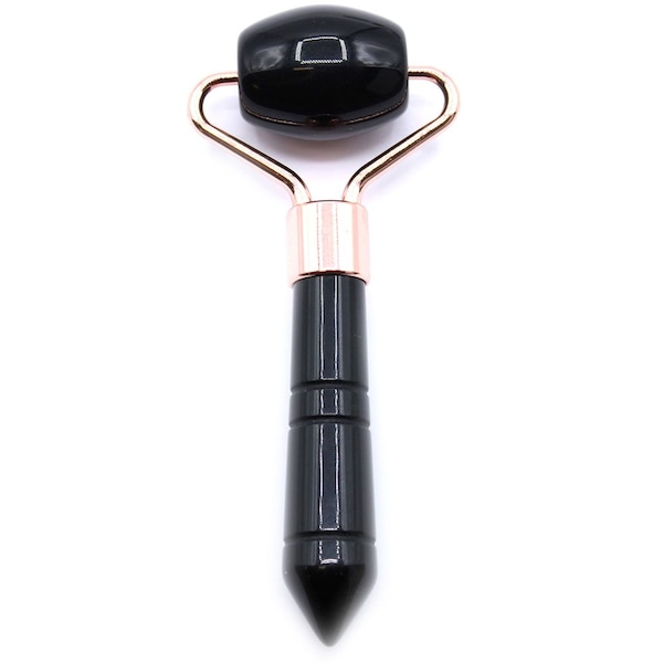 KDMD Gemstone Mini Roller - Black Obsidian