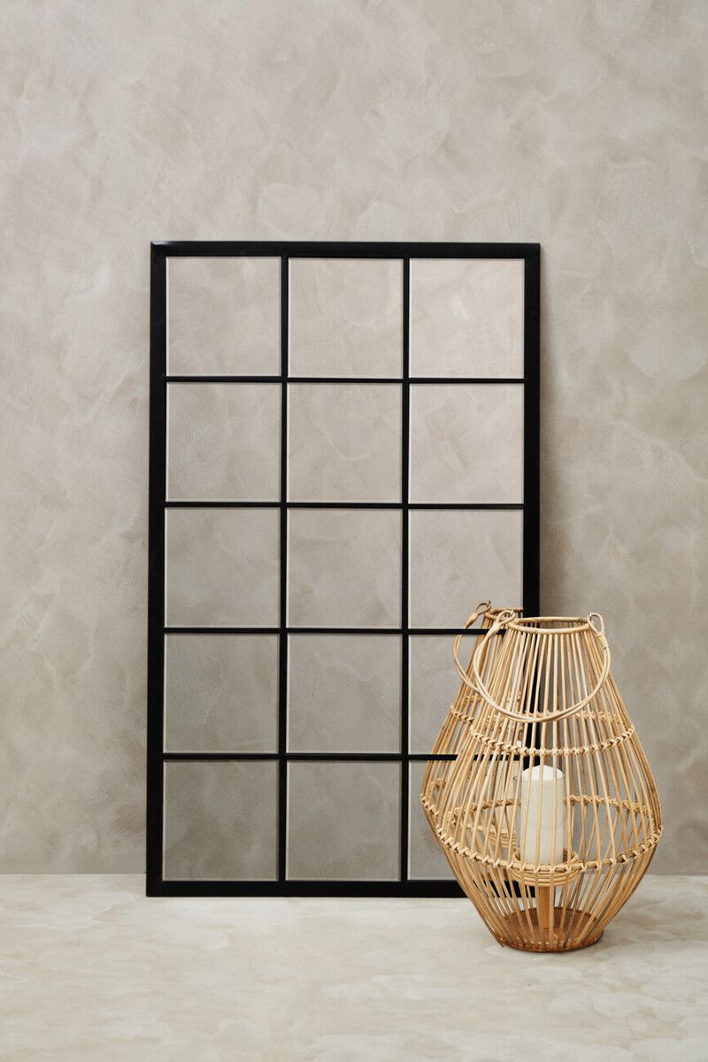 Orsina Large Silver Frame Wall Mirror, Reflective Wall Mirror For Modern Interiors, Mirror With Metal Frame image 3