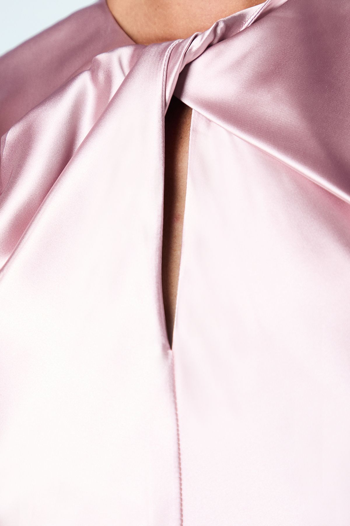 Coast Keyhole Detail Satin Bridesmaid Dress Blush image 5