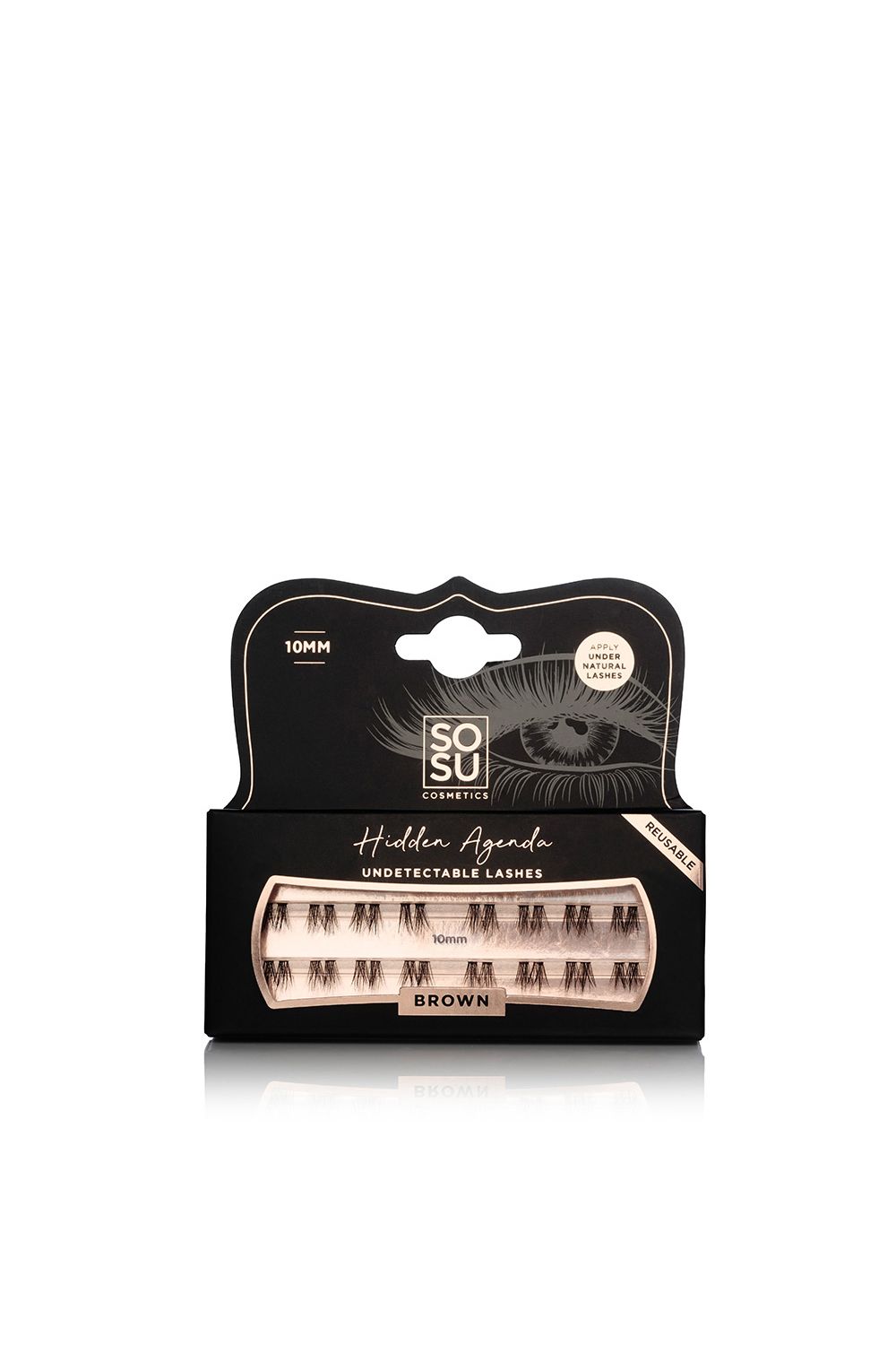 SOSU Cosmetics Hidden Agenda Refill Pack Brown 10mm Multi image 1