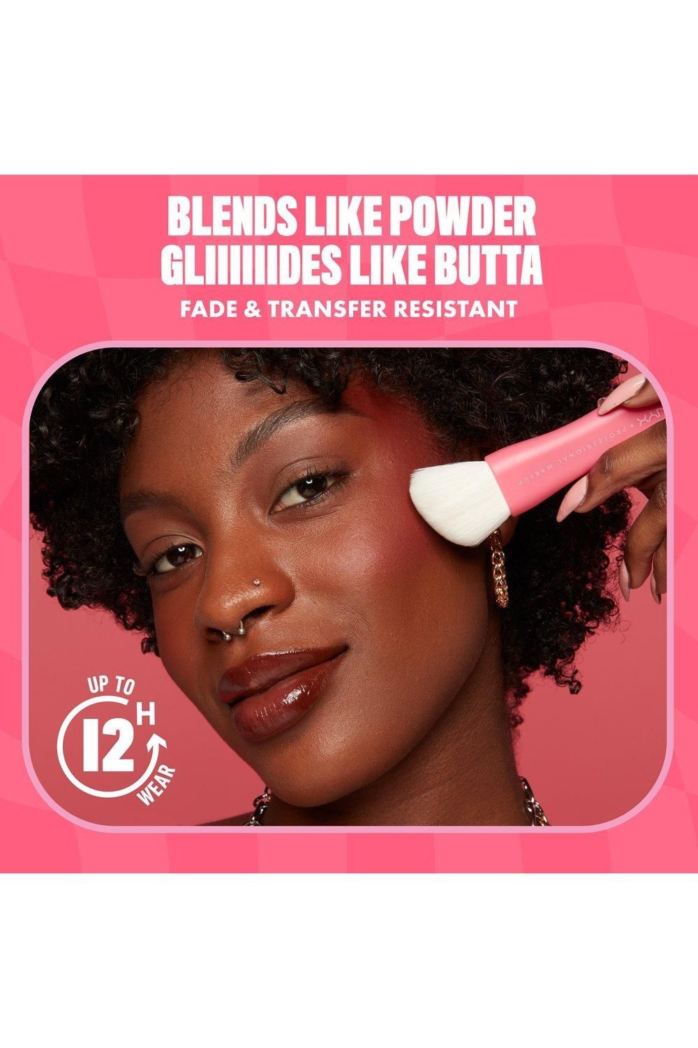 NYX Professional Makeup Buttermelt Blush Powder Blush All The Butta image 4