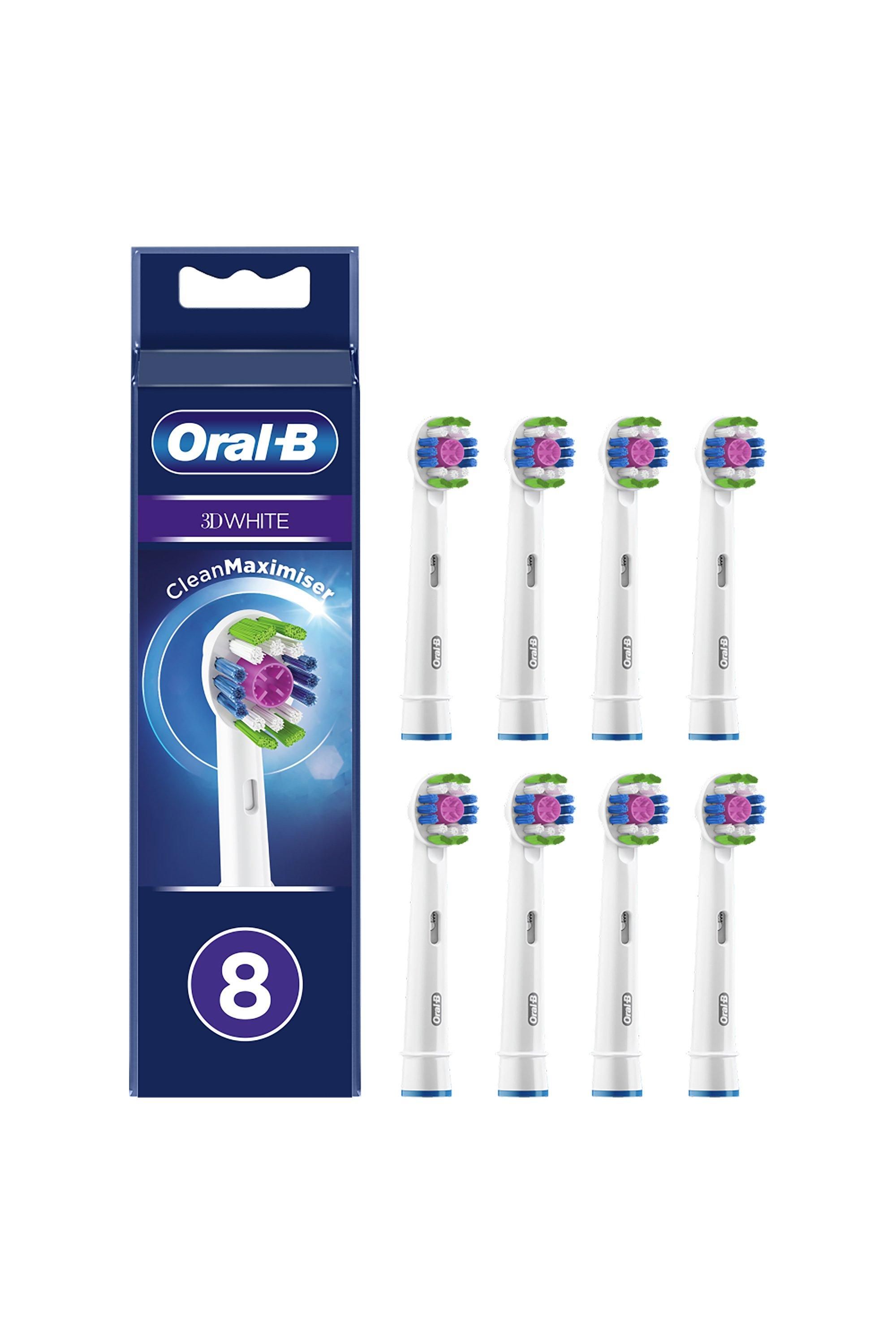 Oral B 3D White Replacement Head Refills 8 Pack White image 6