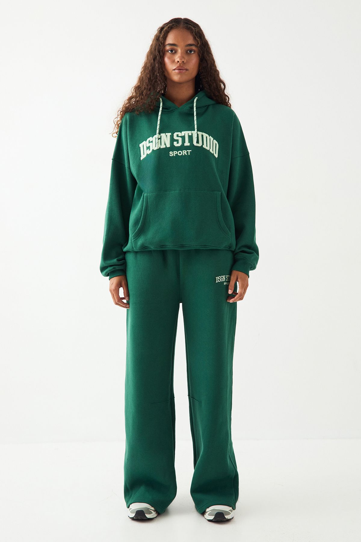 DSGN Studio DSGN Studio Sport Oversized Hoodie Green image 5
