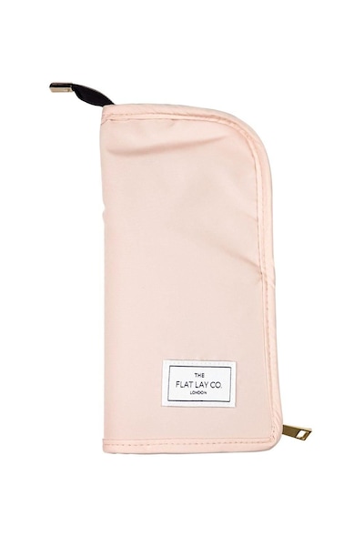 The Flat Lay Co XXL Blush Pink Brush Case Pink