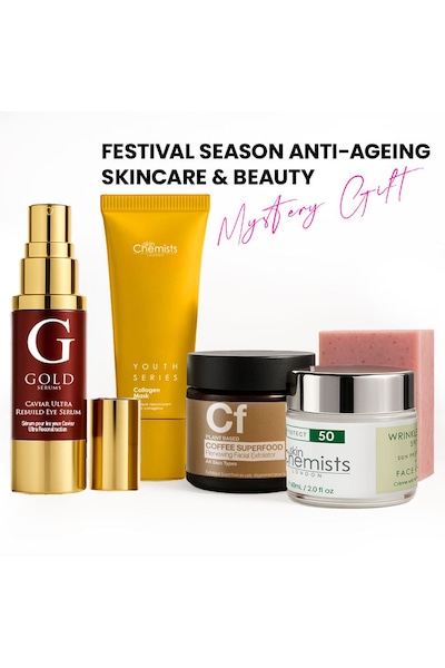 skinChemists professional Festival Season Anti-Ageing Skincare & Beauty Mystery Box