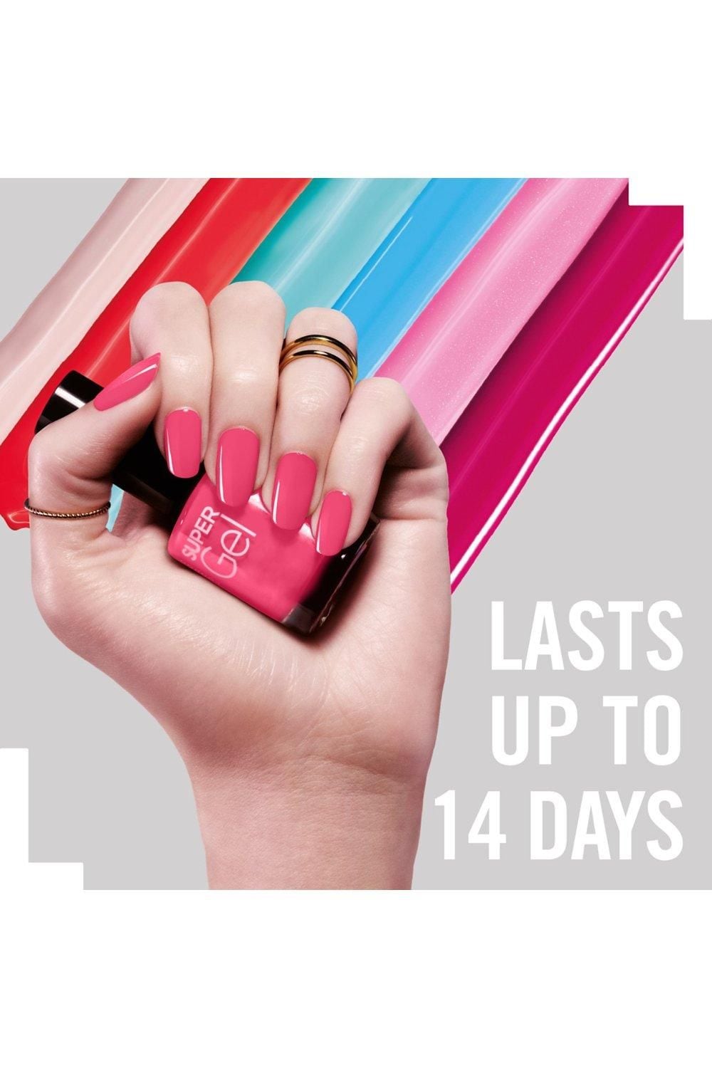 Rimmel London Super Gel Nail Polish Cocktail Passion image 4