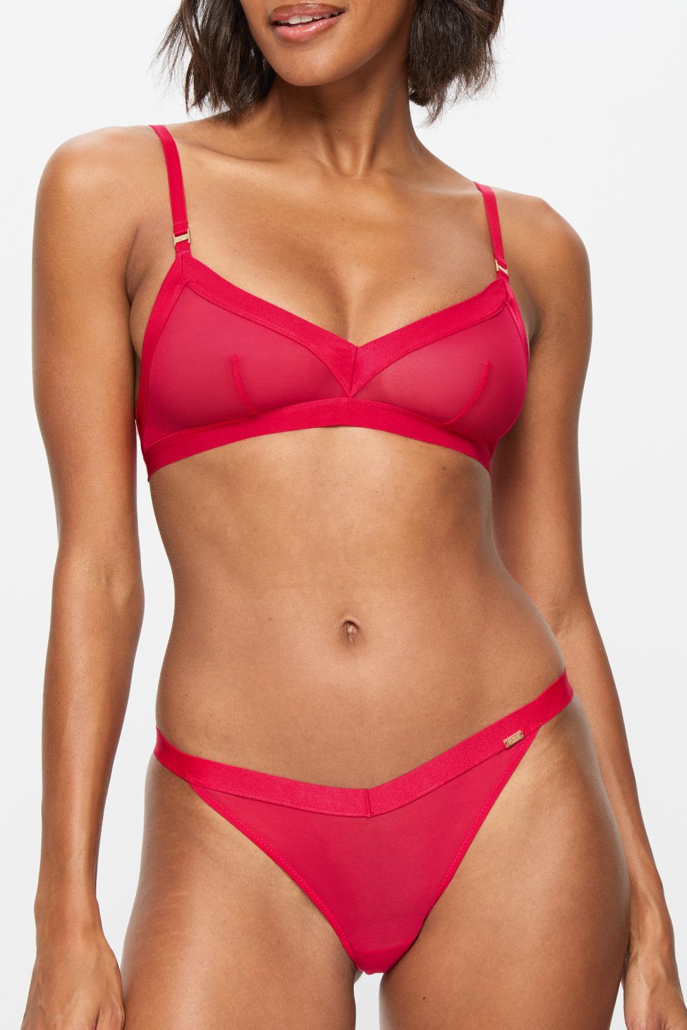 KBX Zadie Non Pad Crop Bralette