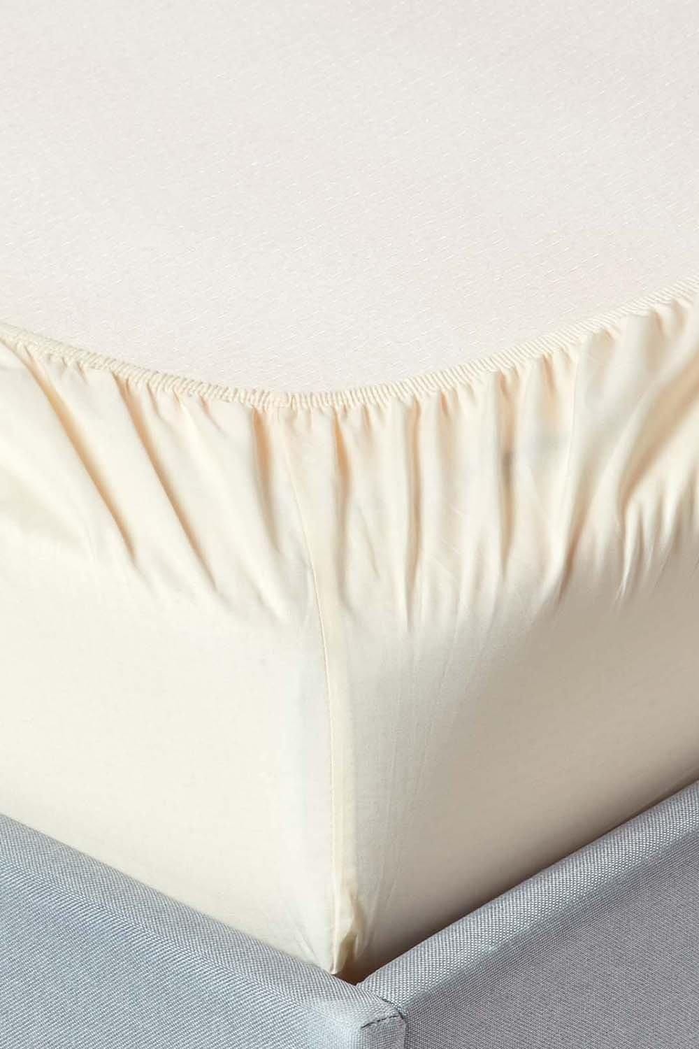 Homescapes Egyptian Cotton Deep Fitted Sheet 18 inch 200 Thread Count image 2