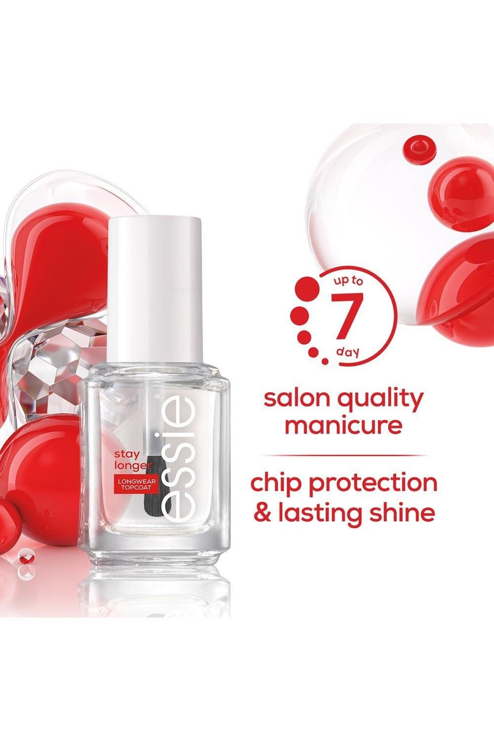 Essie Care Stay Longer Premium Longwear Top Coat Top Coat image 10