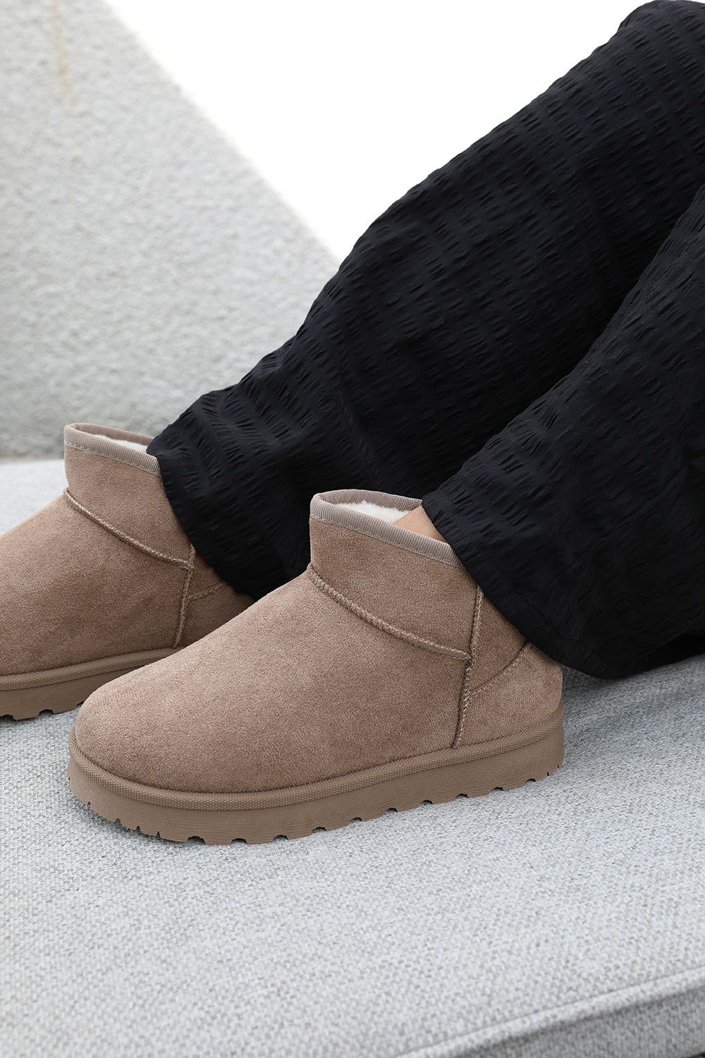 Where's That From 'Pine' Faux Fur Lining Ankle Boots image 1