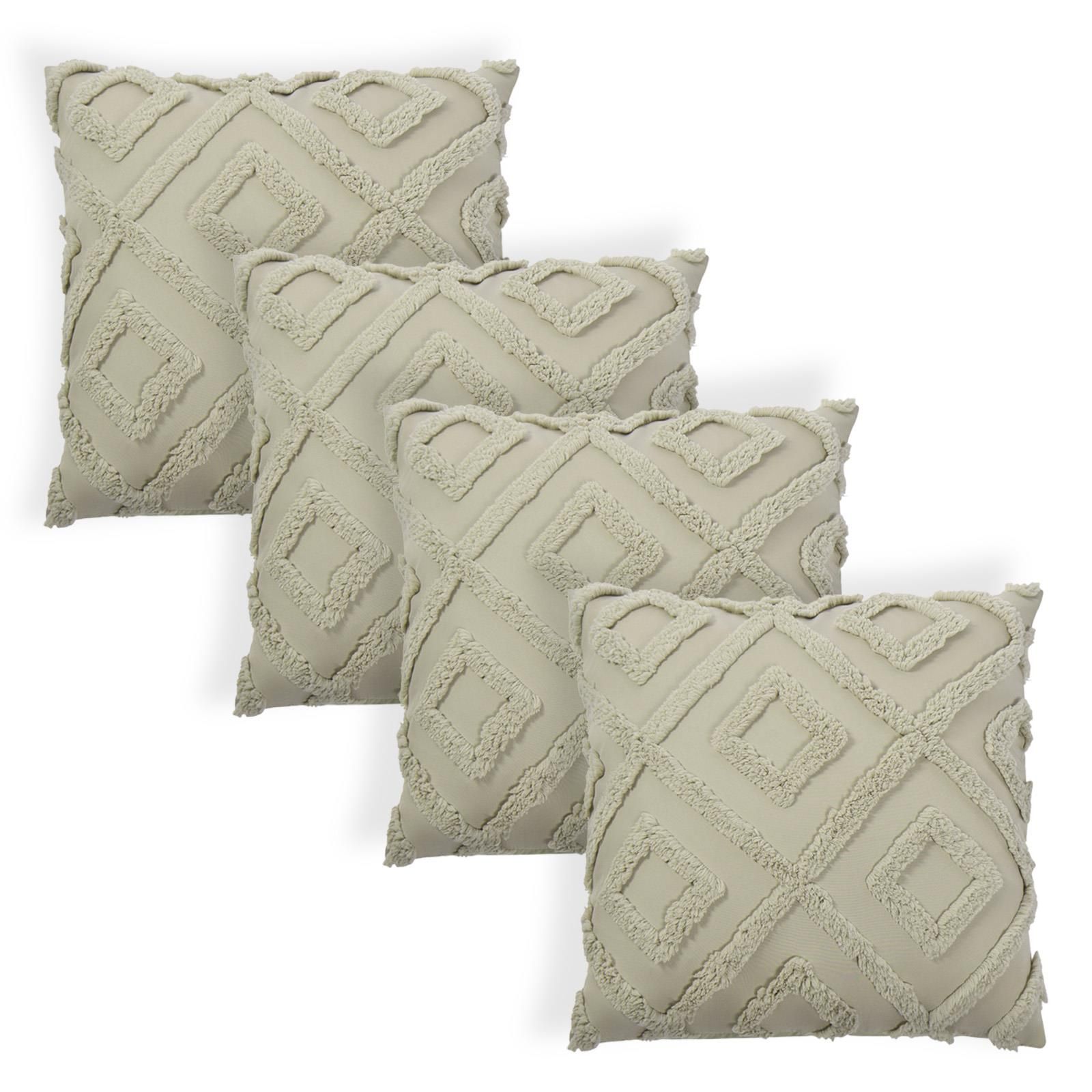 OHS 4 Pack Tufted Arch Cushion Cover image 1
