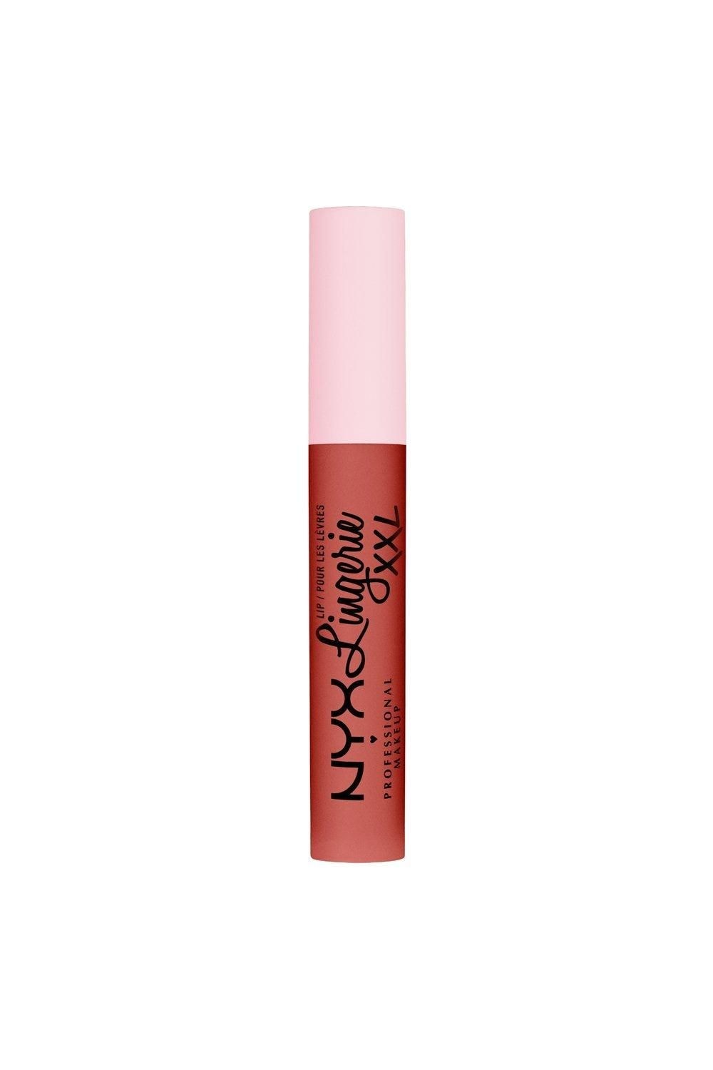 NYX Professional Makeup Lip Lingerie XXL Long Lasting Matte Liquid Lipstick Peach Flirt image 2