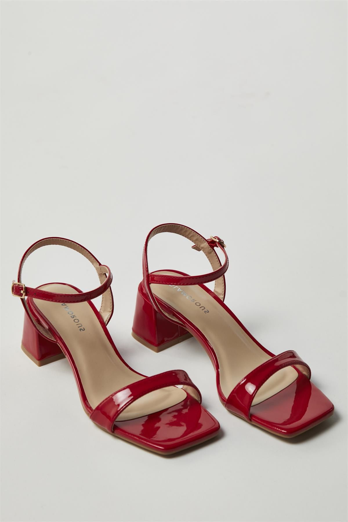Shnoo Low Block-Heel Sandals image 1
